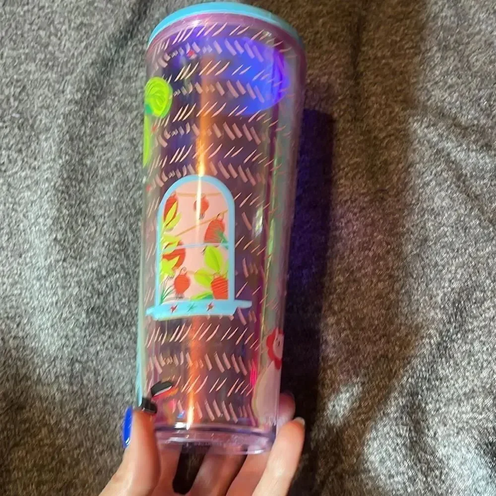 Starbucks monyee Chau plastic Tumblr 24 ounce